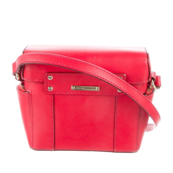 Rebecca Minkoff Red Mini Leather Bag - Picture 3 of 11